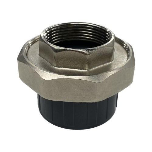 Муфта ПВХ под клеевое соединение Дн 63х2" серая разъемная ВР Aquaviva AQVBBD63F в Волгограде