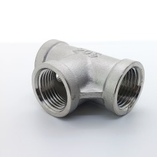 Тройник чугунный оцинкованный ВР (ВН) 32 мм 1 1/4" ГОСТ 8948-75