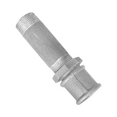 Сгон в сборе с чугунной муфтой и контргайкой ОЦ Ду 20 (3/4")