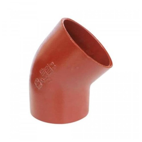 Отвод чугунный SML Ду 70 45гр безраструбный Китай в Волгограде