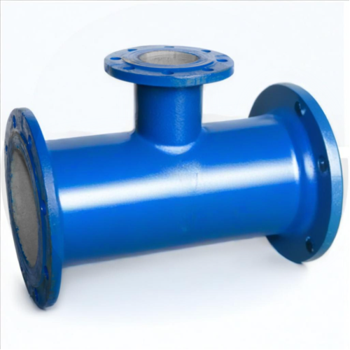 Тройник фланцевый ТФ Ду 500-100 (L=600-375) ВЧШГ с ЦПП цинк+AL ГОСТ ISO 2531-2012 в Волгограде