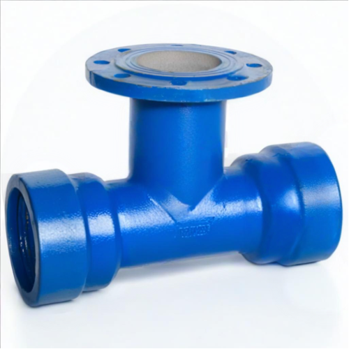 Тройник раструб-фланец ТРФ Ду 200-200 Тайтон ВЧШГ с ЦПП цинк+AL ГОСТ ISO 2531-2012 в Волгограде