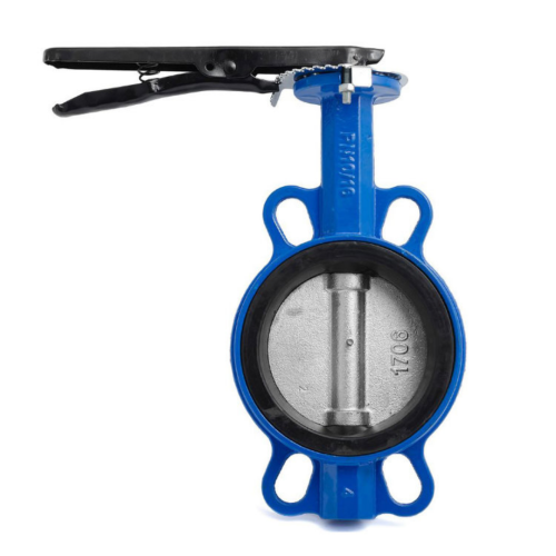 Затвор ручной со стальный диском и рукояткой межфланцевый 1,6 МПа EPDM VP5445S GGG50 Tecofi 50 мм в Волгограде