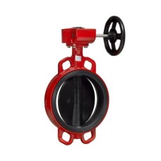 Затвор с чугунным диском и редуктором межфланцевый 1,6 МПа EPDM ЗПТС GG25 АДЛ 150 мм