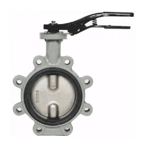 Затвор ручной с чугунным диском и рукояткой межфланцевый 1,6 МПа EPDM R59FL GG25 Giacomini 80 мм в Волгограде