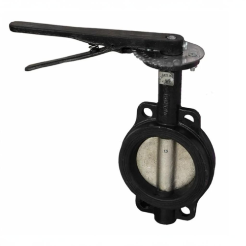 Затвор ручной с нержавеющий диском и рукояткой межфланцевый 1,6 МПа EPDM ЗДМ 05 Ридан 150 мм в Волгограде